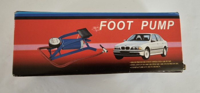 POMPA AUTO DE PICIOR CU CILINDRU, NEFOLOSITA !