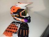 Set casca moto off road-trotineta-enduro+Manusi+Cagula + ochelari ,produse noi