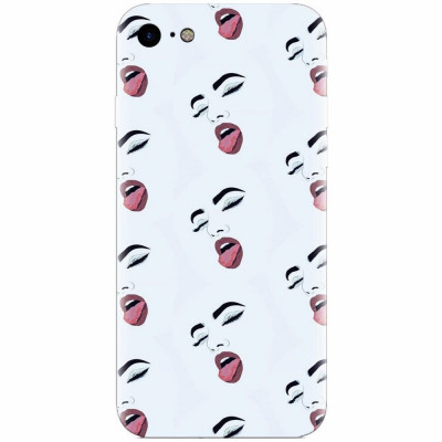 Husa silicon pentru Apple Iphone 7, Dirty Babe foto
