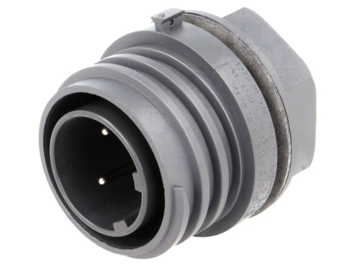 Conector circular soclu 3 pini IP68