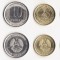 TRANSNISTRIA █ SET COMPLET DE MONEDE █ 5, 10, 25, 50 Kopeek █ 2023 █ UNC