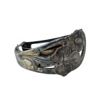 CLAMĂ DE PĂR MICUȚA DIN METAL ARGINTAT, FRANȚA