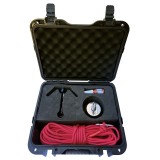 Kit magnet fishing 360&deg; D 65 x H 45 mm, 440/110 kg, funie 8 mm, ancoră și cutie mare