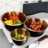 Boluri, inox, negru, set de 3 piese 1,6 l, 3 l si 5 l, Klausberg