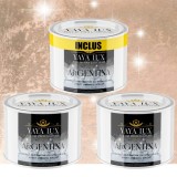 Vopsea Decorativă de Lux Argentina &ndash; Roz Prafuit | Pachet 3 Litri (2L + 0.5L Inclus), Efect 3D Stelat &ndash; Toro Decor