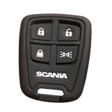 Husa Cheie Scania, 4 Butoane, Camion, Silicon, Neagra