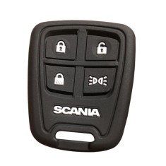 Husa Cheie Scania, 4 Butoane, Camion, Silicon, Neagra