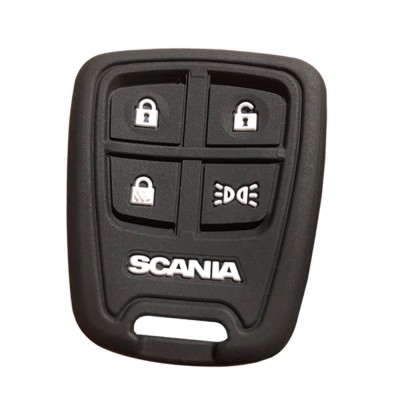 Husa Cheie Scania, 4 Butoane, Camion, Silicon, Neagra AutoProtect KeyCars foto