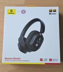 Căști Baseus Bowie H1i noi, sigilate &ndash; ANC, 100h baterie