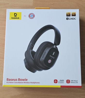 Căști Baseus Bowie H1i noi, sigilate &amp;ndash; ANC, 100h baterie foto