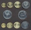 Set Monede Portugalia UNC 1/5/10/20/50 Escudos 1995-2001, KM631-636