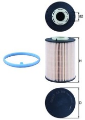 MAHLE KX 393D filtru combustibil