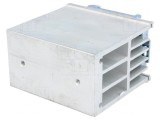 Radiator Extrudat cu Aripioare pentru Relee SSR Monofazate