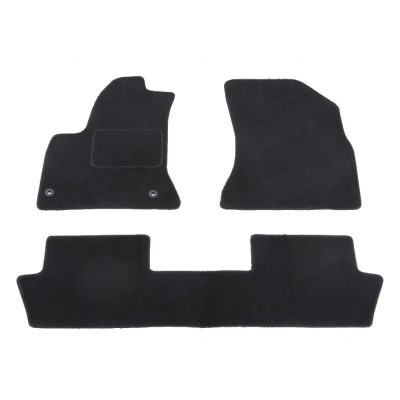 Set covorase auto mocheta Velor CITROEN C4 PICASSO (UA/UD), 10.2006-06.2013, negru, 5 locuri, foto