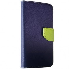 Husa Book Pocket Magnetic Lock Bleumarin pentru Huawei P30