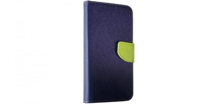 Husa Book Pocket Magnetic Lock Bleumarin pentru Huawei P30