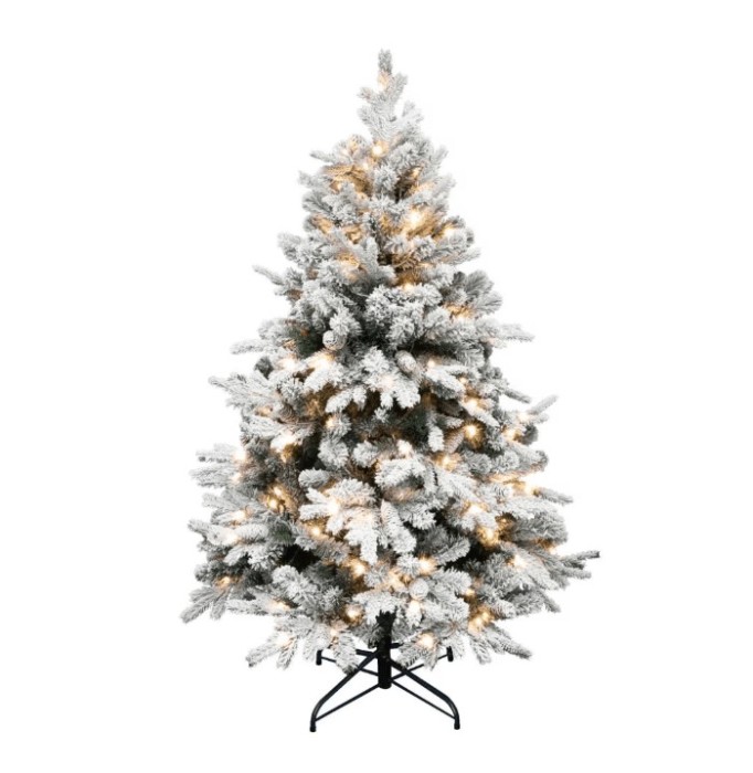 Brad artificial KMF8LED180 cu LED-uri, 250 LED-uri alb cald