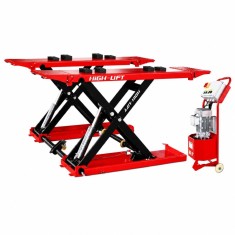 Elevator auto mobil tip foarfeca 3.5T, 220V, deblocare pneumatica
