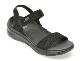 Sandale SKECHERS negre, GO WALK ARCH FIT 2.0, din material textil