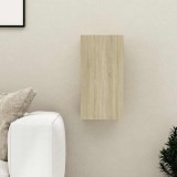 VidaXL Comodă TV, stejar Sonoma, 30,5x30x60 cm, lemn prelucrat