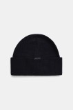Armani Exchange căciulă din amestec de l&acirc;nă culoarea bleumarin, XM001534 AF14008