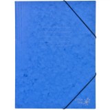 Mapă Carton, Office Style, Dimensiune 25.5x34.5 cm, Elastic, Albastră, Oem