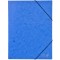 Mapă Carton, Office Style, Dimensiune 25.5x34.5 cm, Elastic, Albastră