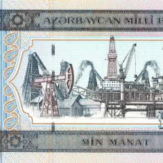 Azerbaijan 1 000 Manat 2001 UNC, clasor A1