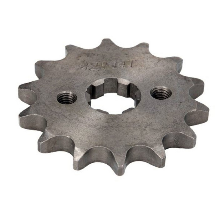 Pinion fata atv-moto 50-125, pas lant 428, 14 dinti, interior 17/30
