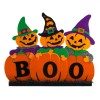 Decoratiune Halloween, Model Dovleci &quot;BOO&quot;, Spuma, Multicolor, 55x45 cm, Oem