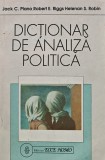 Dictionar de analiza politica - 1993 - Jack C. Plano (AZ189)