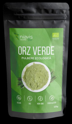 Orz Verde Pulbere Bio Niavis 125gr foto