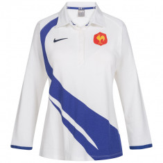 Tricou femei Nike France Rugby M, L, mineci lungi -licenta oficiala- factura foto