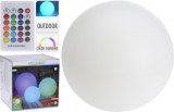 Decoratiune luminoasa Ball, &Oslash;30 cm, polipropilena, multicolor