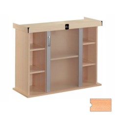 Birou pentru acvariu MODERN 80x35x77 cm DIVERSA - fag, plat foto