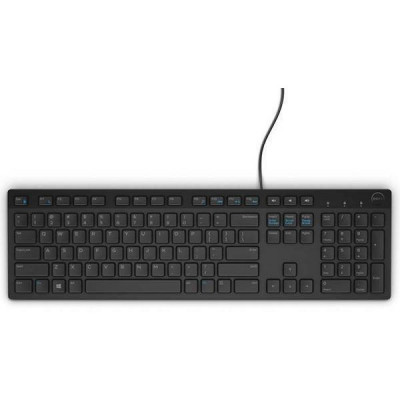 Keyboard Dell KB216, wired, US INT layout, black, multimedia, USB foto