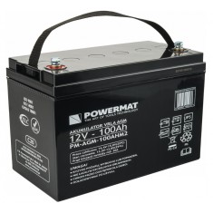 Baterie VRLA 100Ah pentru UPS C20- acumulator pentru fotovoltaice, rulote, surse de alimentare 12V