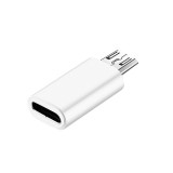 Adaptor Conversie USB Type-C (Mama) la MicroUSB (Tata) OEM, Alb