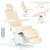 Scaun cosmetic electric pentru salonul de cosmetică pedicure reglare 5 cilindrilor Caleb