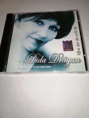 Dida Dragan Mi-e dor de ochii tai Cd audio Electrecord EDC 505 2002 NM foto