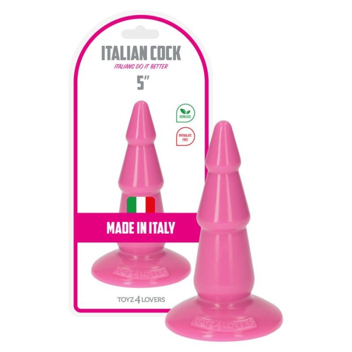 But Plug Roz, Pino Pink, 15,5 cm x 4,5 cm#