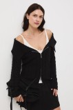 Medicine cardigan culoarea negru