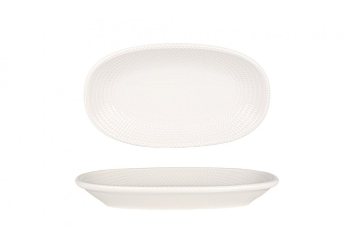 Bonna Placa de service - Pure Dot - Por&Aring;&pound;elan - 19x11 cm - set de 2