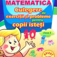 Matematica. Culegere de exercitii si probleme pentru copii isteti - Clasa 1- Rodica Dinescu