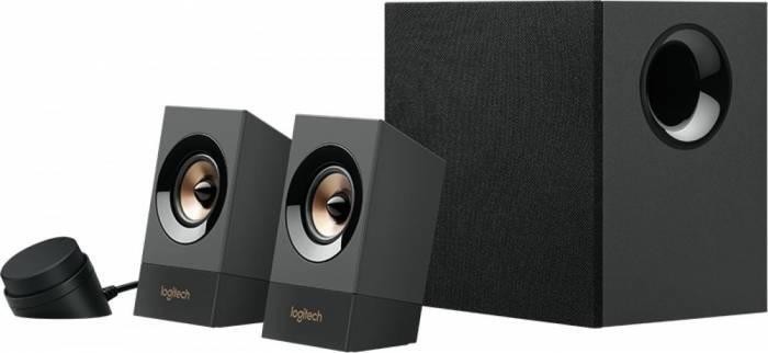 RESIGILAT: Boxe Logitech 2.1 Z537, Bluetooth, 60W RMS, Negru RESIGILAT: Boxe Logitech 2.1 Z537, Bluetooth, 60W RMS, Negru