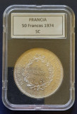 Moneda de argint - 50 Francs 1974, Franta - A 3343