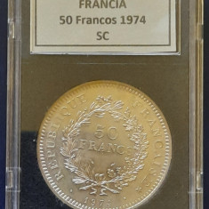 Moneda de argint - 50 Francs 1974, Franta - A 3343