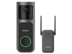 Sonerie video wireless 2S Imou, camera 3MP cu baterie, IR 5m, microfon si difuzor incorporate, slot micro SD, DB-2SP-3T0W/DS2S SafetyGuard Surveillanc foto