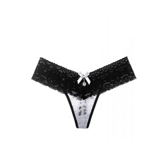 GS504-1122 Chilot tanga elegant din dantela