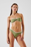 Karl Lagerfeld chiloti de baie culoarea verde, A1W46030